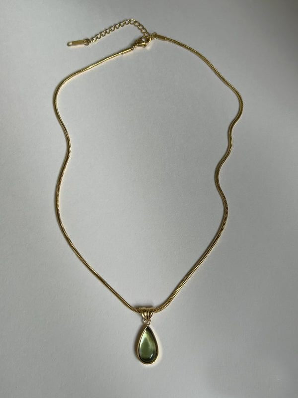 Athena Water Drop Necklace