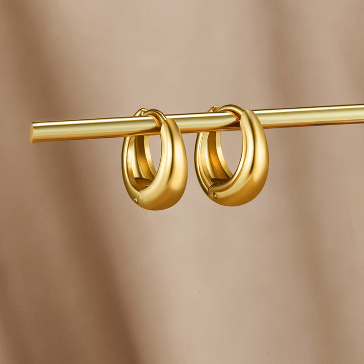 Gold Hoop Earrings Audrey