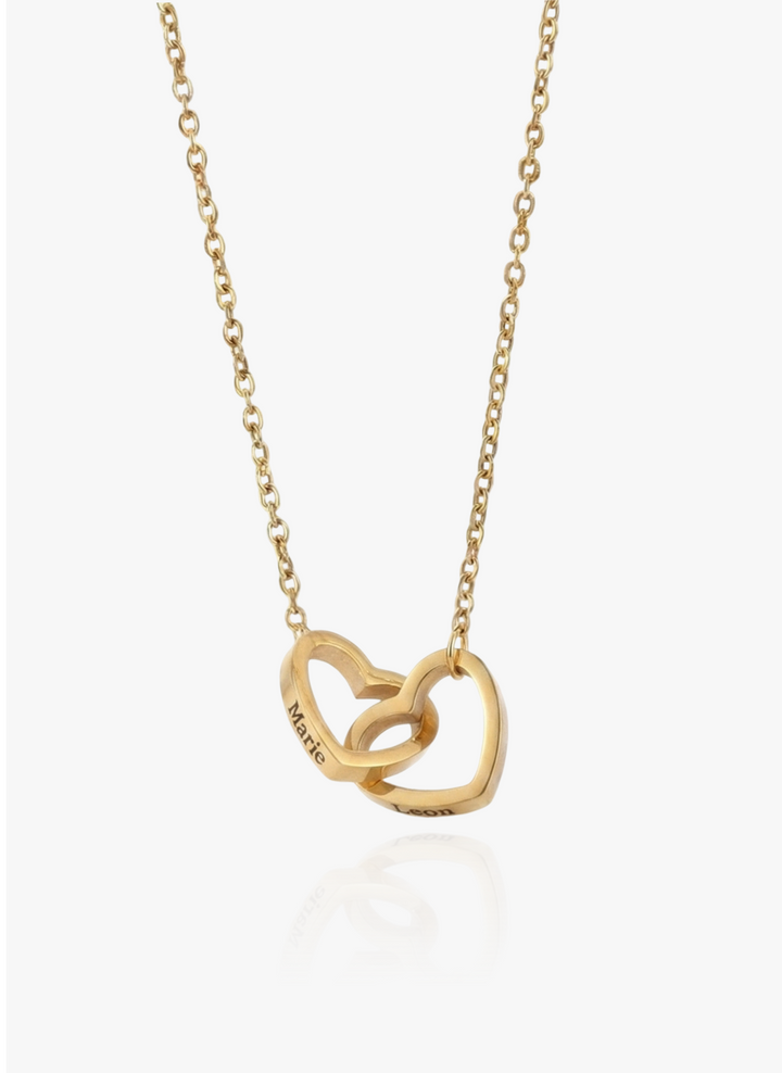 Valentine’s Gift - Personalized Names Necklace