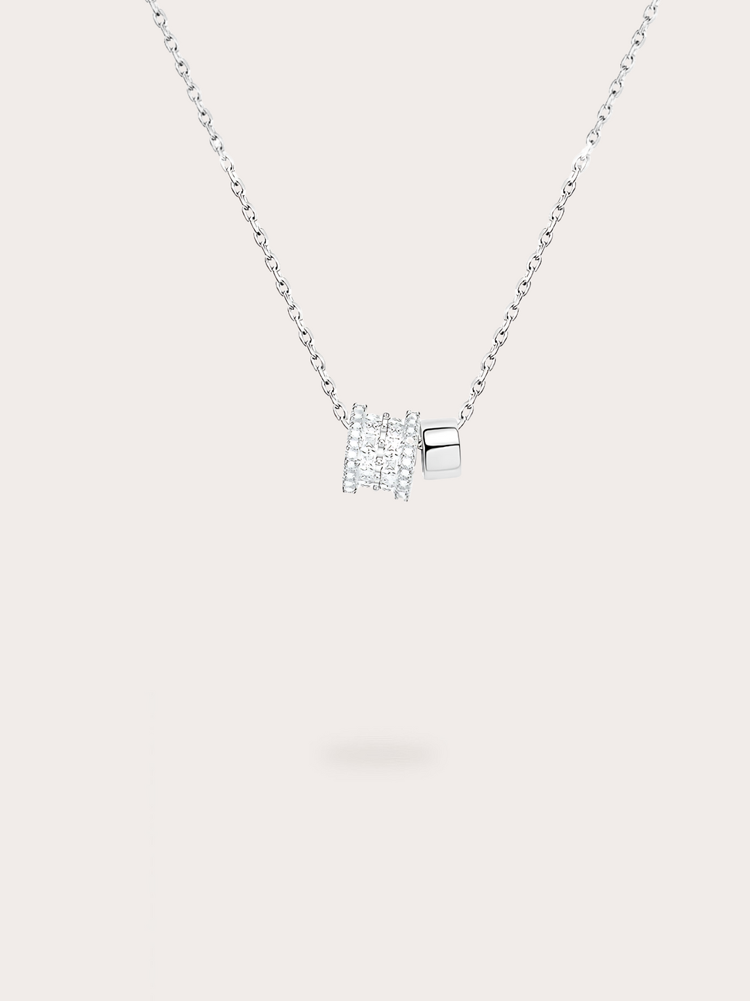 Jade Lucky Loop Necklace