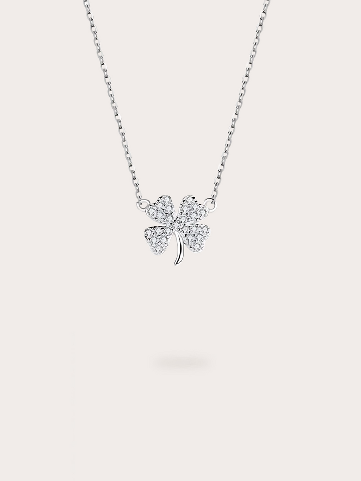 Lila Clover Necklace
