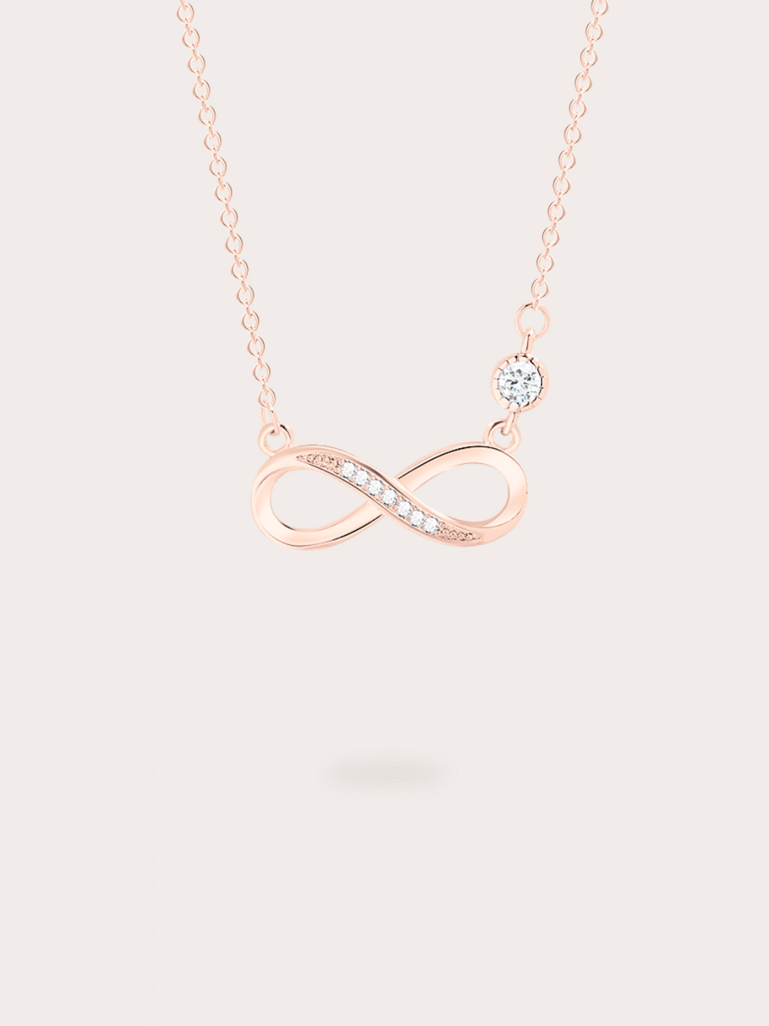 Noelle Infinity Necklace