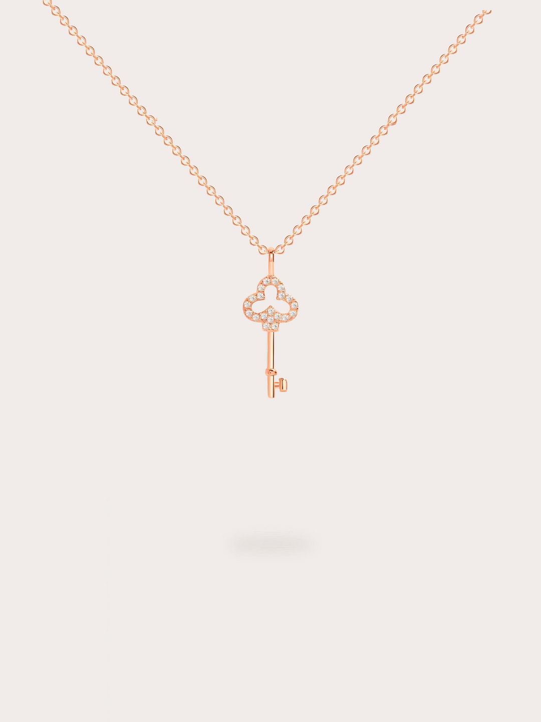 Faye Lucky Key Necklace