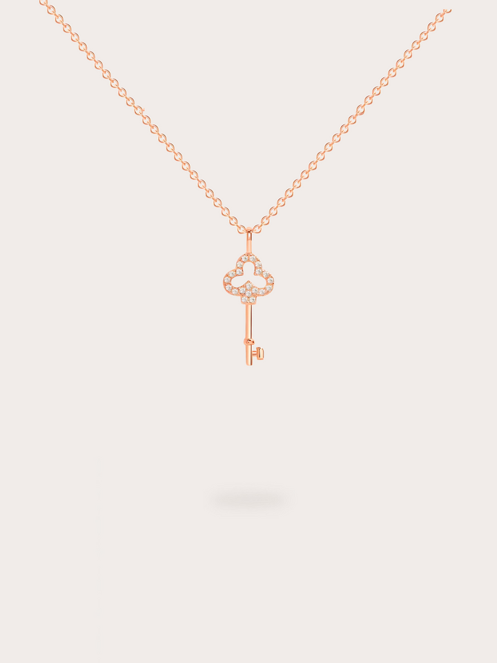 Faye Lucky Key Necklace
