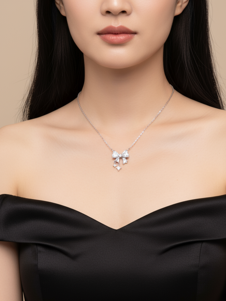 Katie Bow Necklace