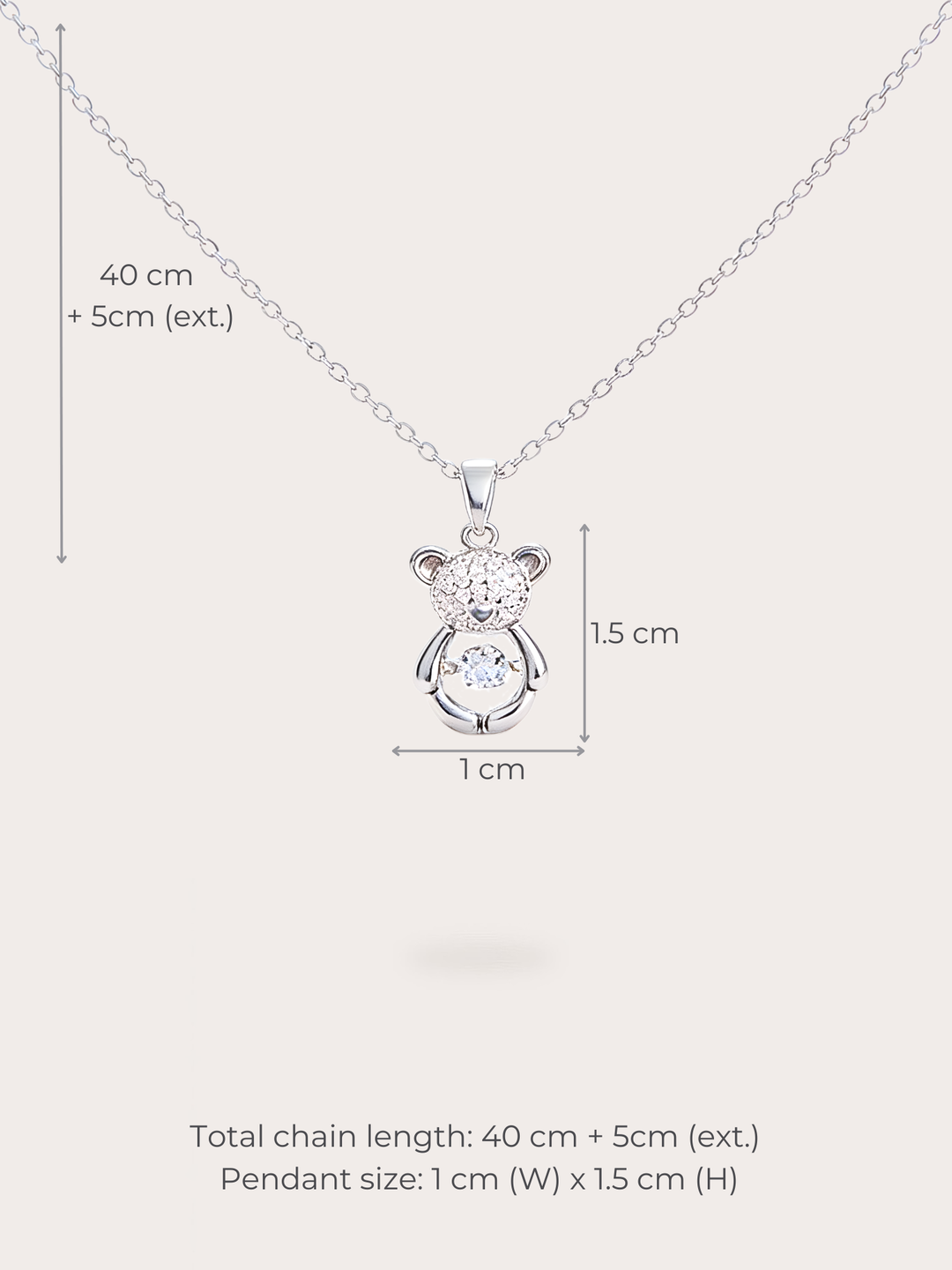 Emi Bear Necklace