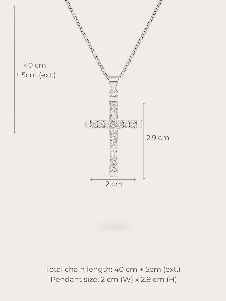 Leona Cross Necklace