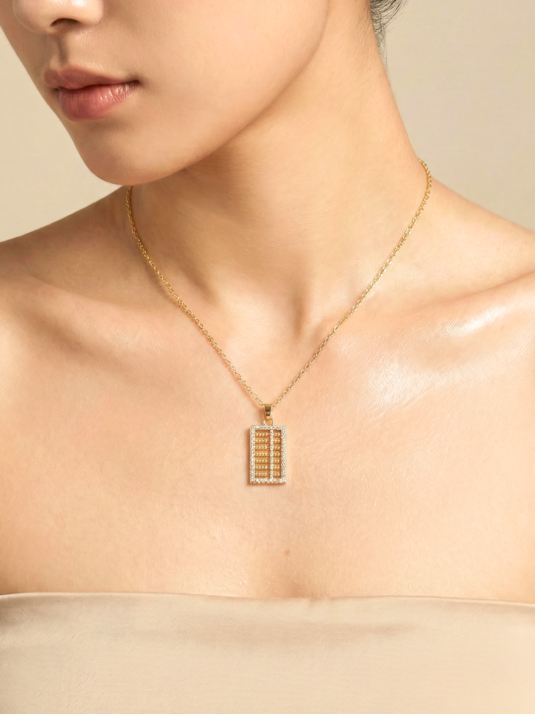 Arden Abacus Necklace