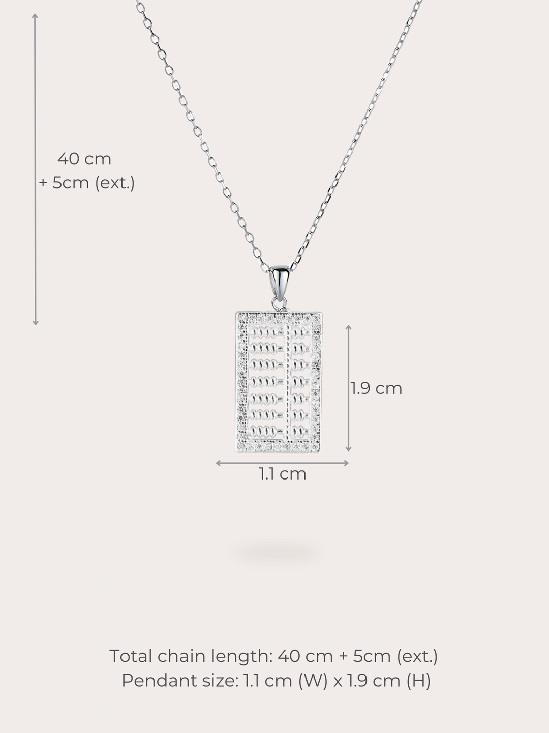 Arden Abacus Necklace