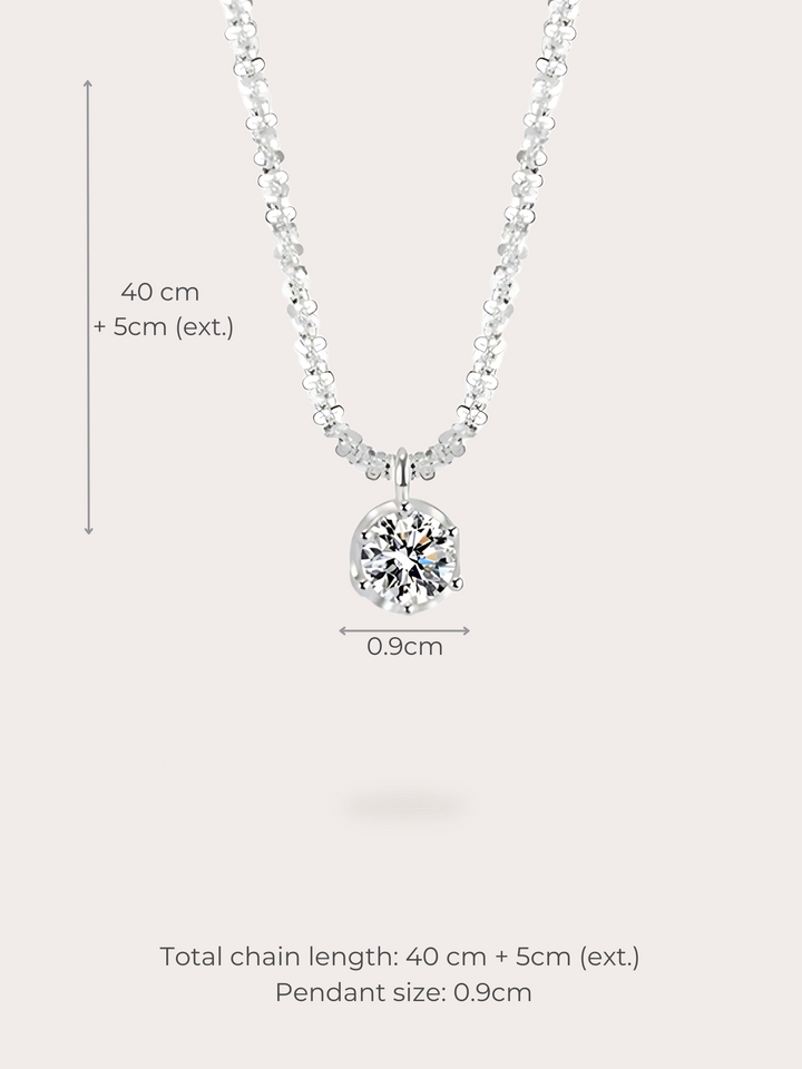 Grace Solitaire Necklace