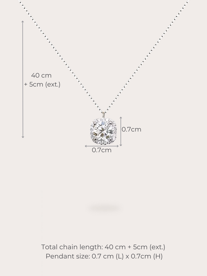 Claire Halo Necklace