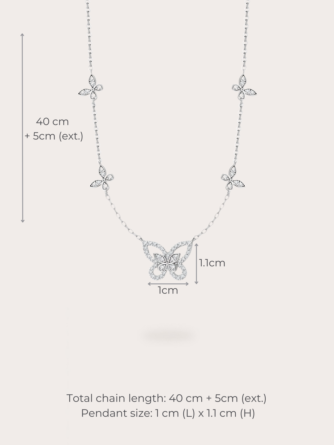 Aria Butterfly Necklace