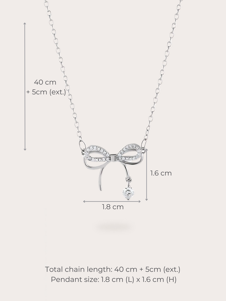 Sophia Bow Necklace