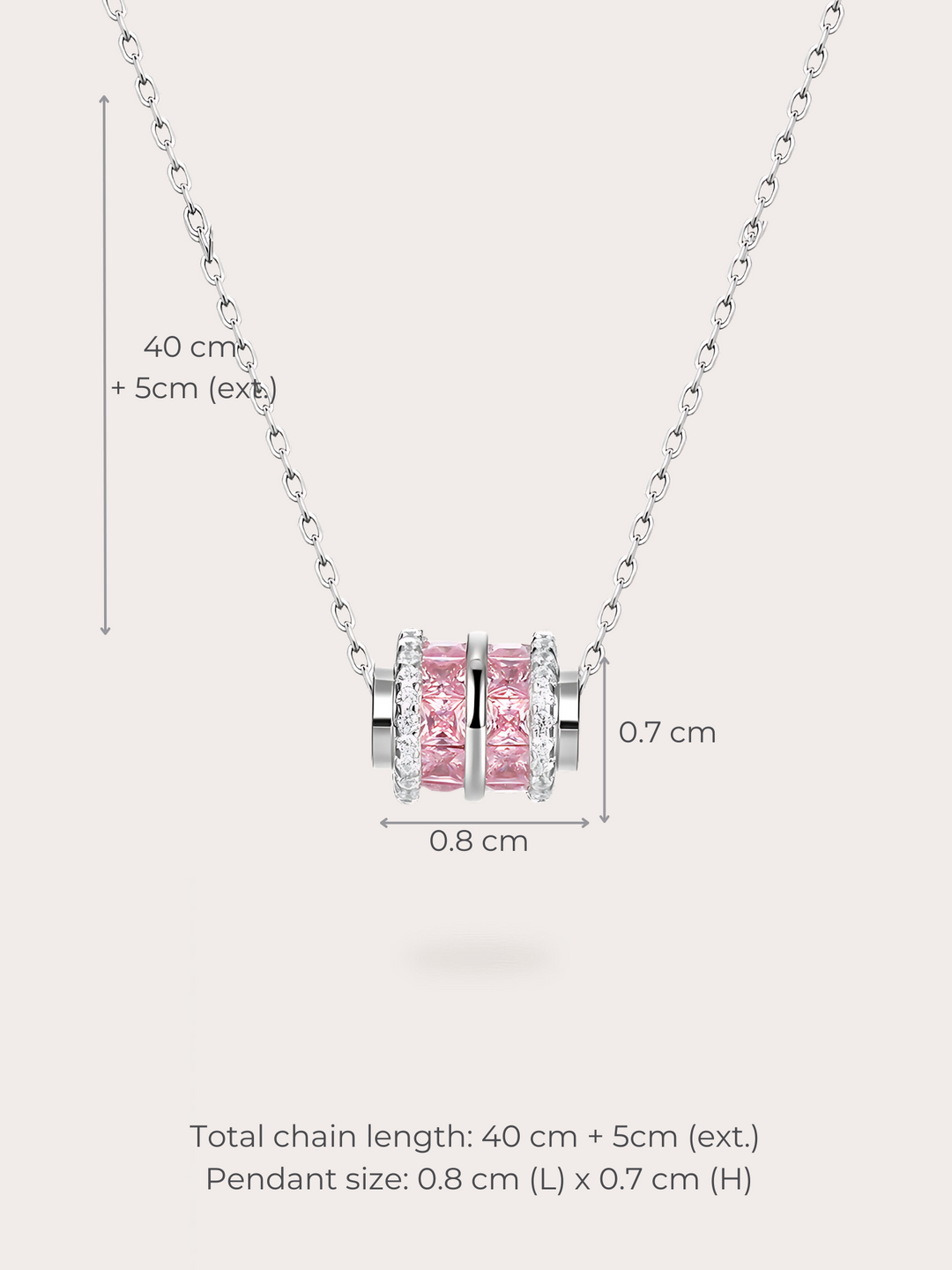 Madison Wheel Necklace