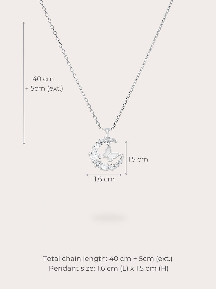 Luna Crescent Necklace