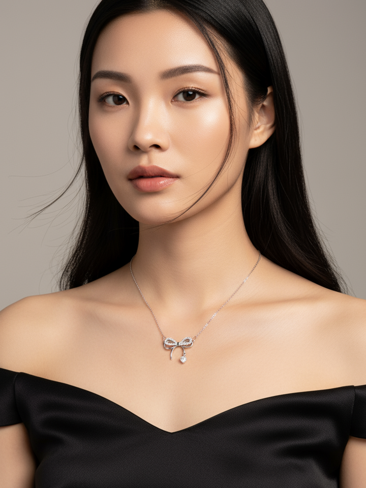 Sophia Bow Necklace