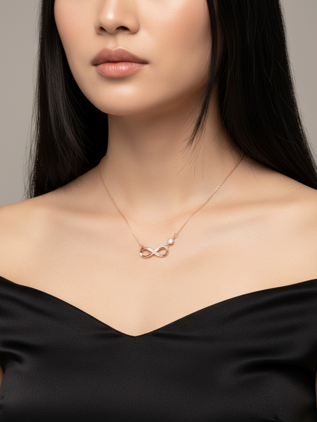 Noelle Infinity Necklace