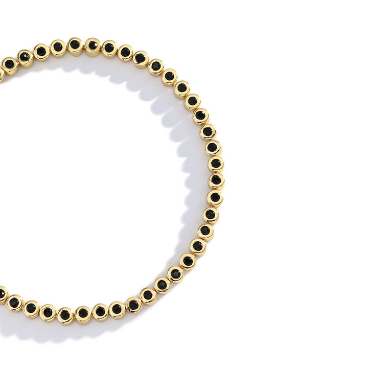 Black Gemstone Bracelet