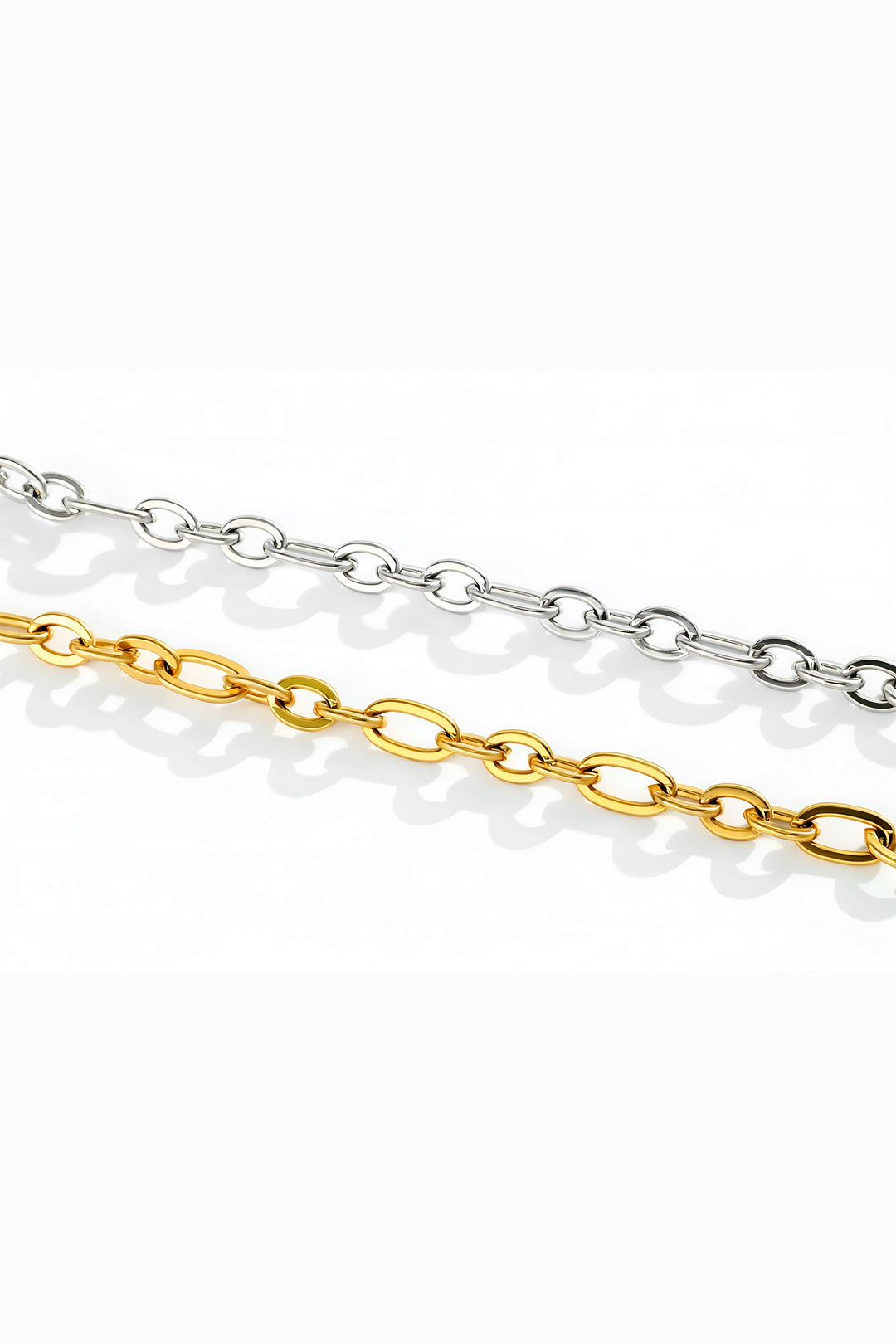 Bold Linked Paperclip Bracelet