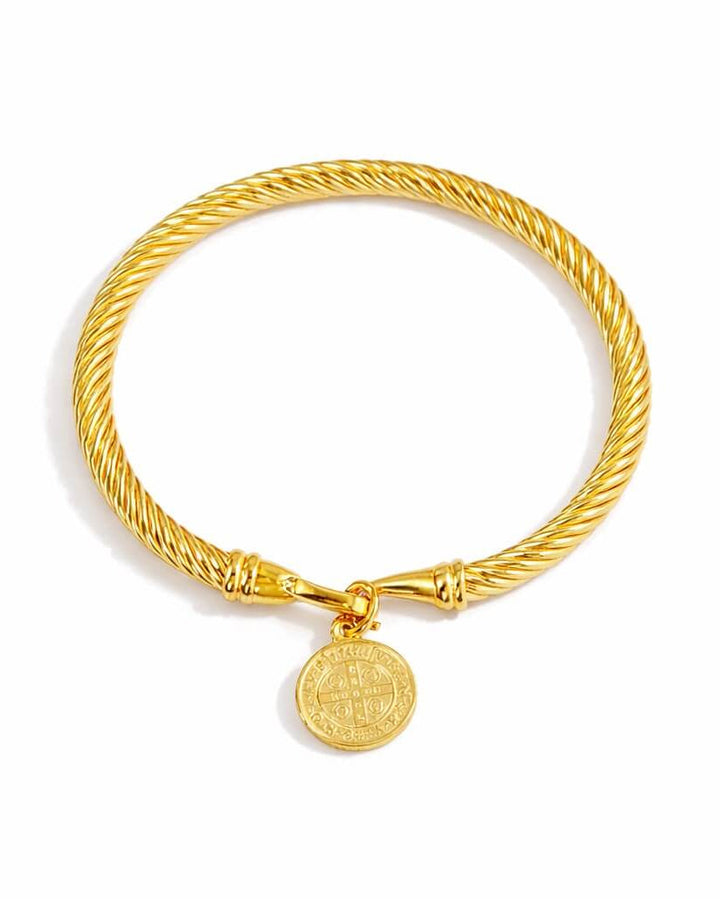 Saint Benedict Bracelet (Gold Plated)