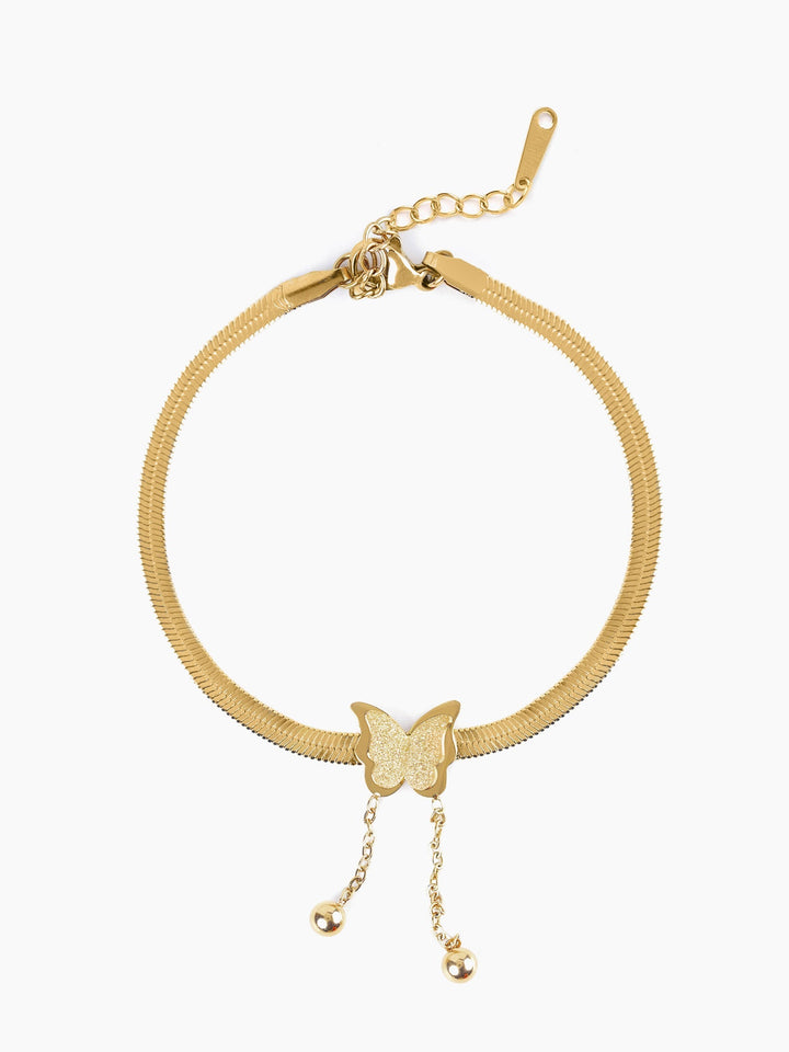 Butterfly Snake Chain Bracelet