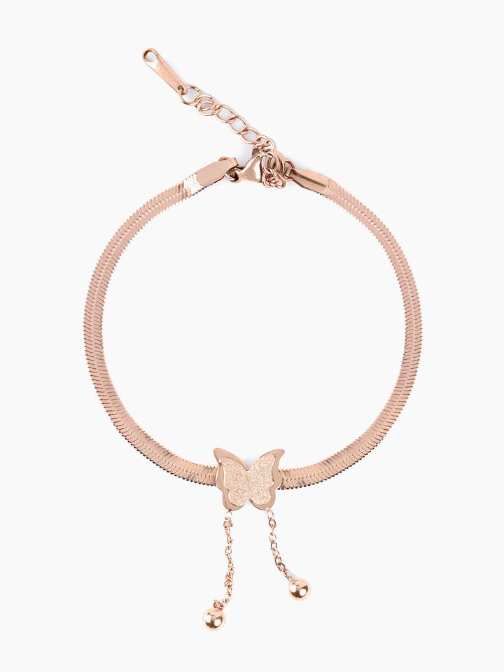 Butterfly Snake Chain Bracelet