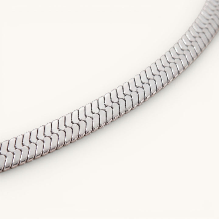 Cobra Anklet Silver