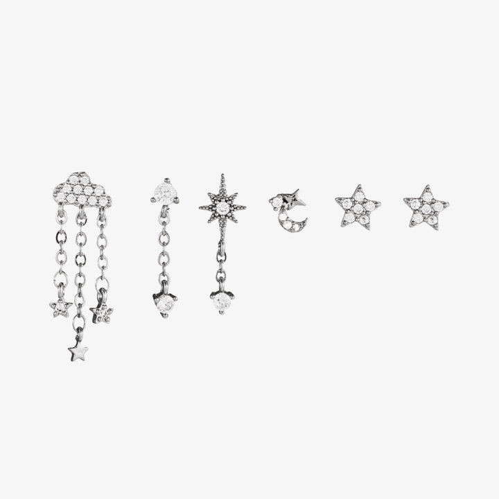 Cloud Love Earrings Set