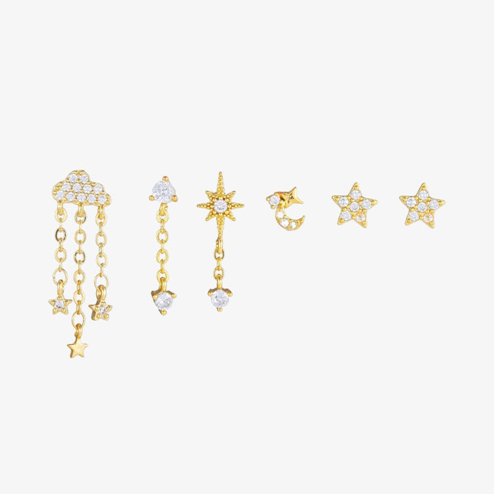 Cloud Love Earrings Set