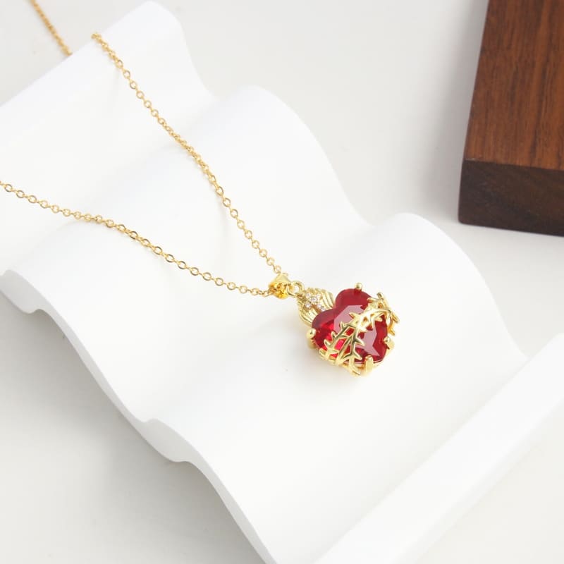 Sacred Heart Devotion Necklace
