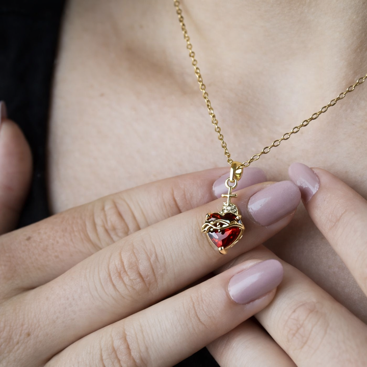 Sacred Heart of Jesus Necklace