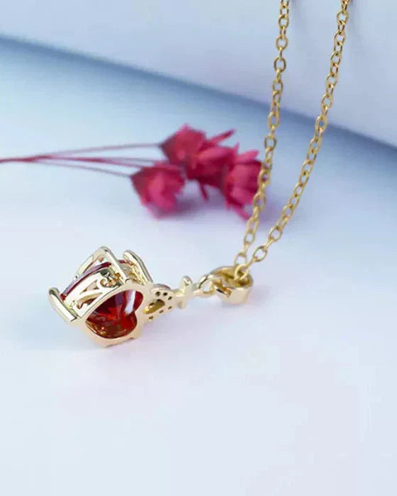 Sacred Heart of Jesus Necklace (Gold Plated)
