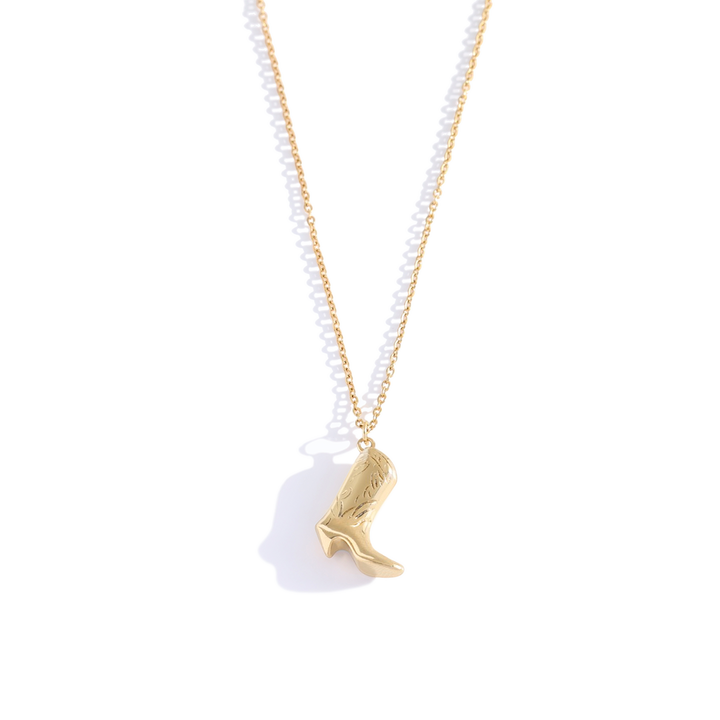 Cowboy Boot Necklace