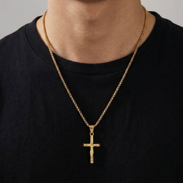Crucifix (Gold) 3mm