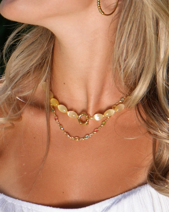 Arc-En-Ciel - Necklace - Plated