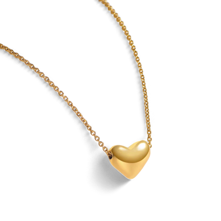 Dainty Bubble Heart Necklace