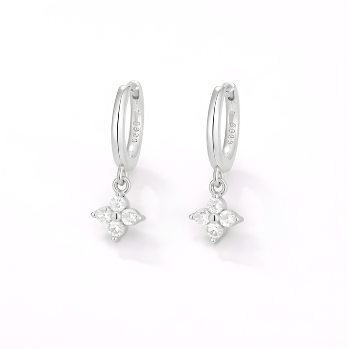 DAISY HOOP EARRINGS | S925