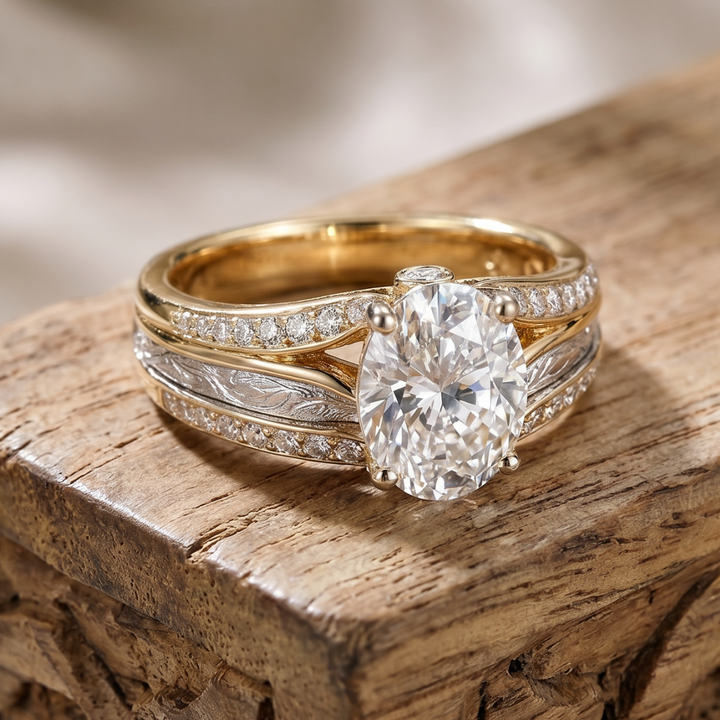 Vintage Zirconia Ring