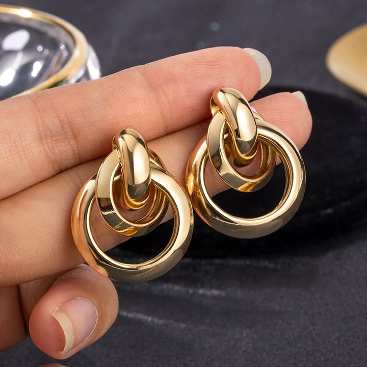 Elegant Gold Hoops
