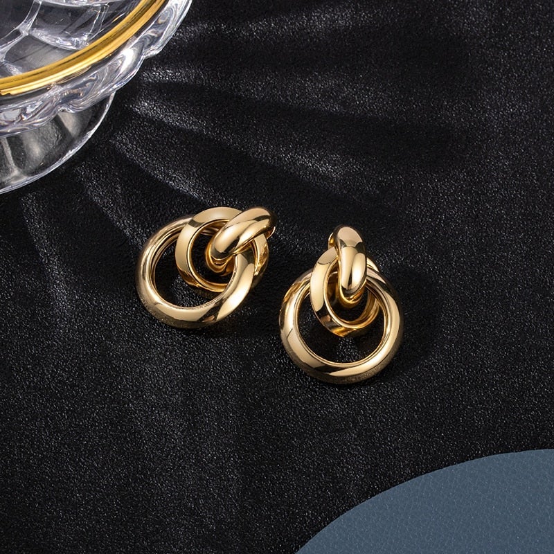 Elegant Gold Hoops