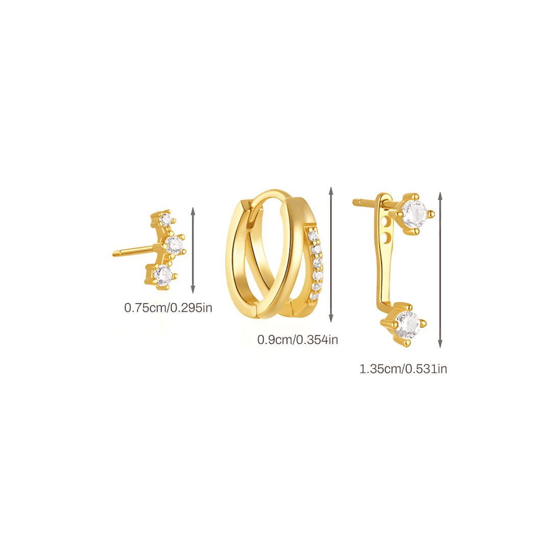 ELYSIA EARRING SET | S925