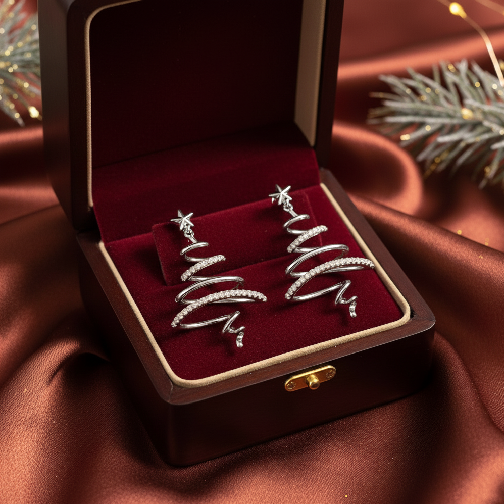 Hot Sale✨Christmas Tree Earrings