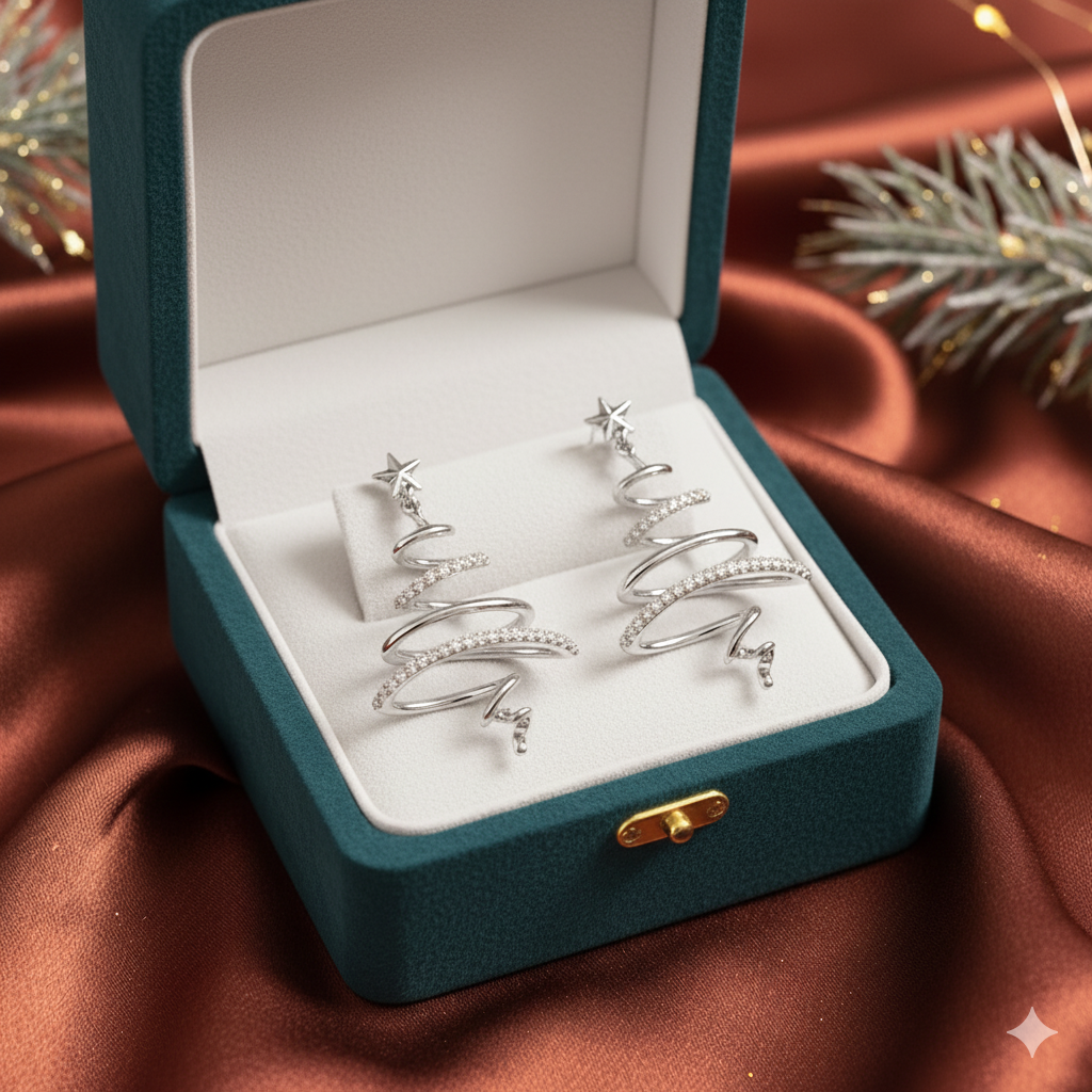 Hot Sale✨Christmas Tree Earrings