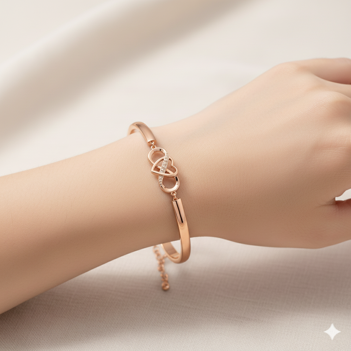 To My Granddaughter - Keep Me In Your Heart Infinity Bracelet