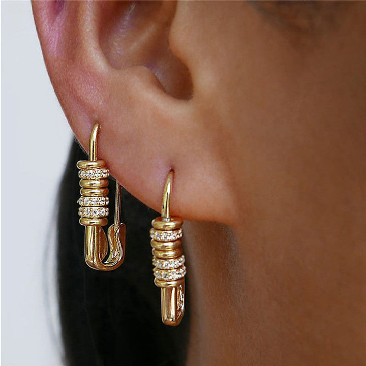 Shiny Water Drop Earrings