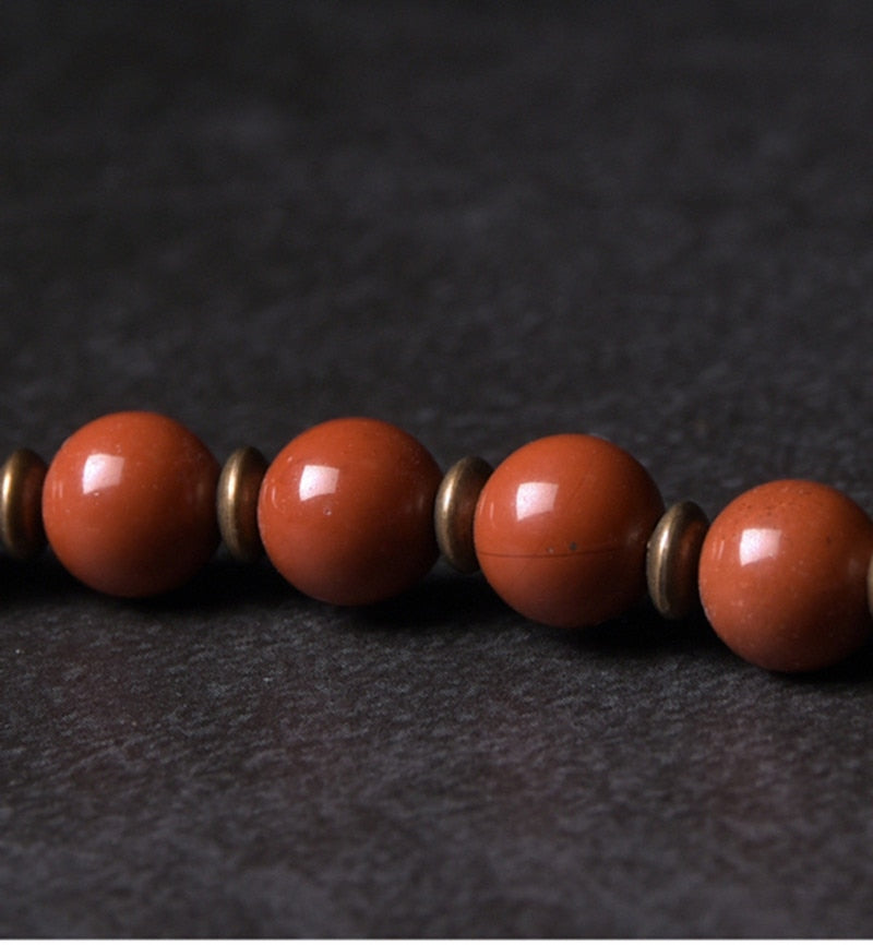 Sigrid | Natural Stones & Copper Handmade Bracelet