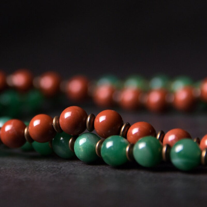 Sigrid | Natural Stones & Copper Handmade Bracelet