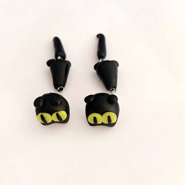 HANDMADE CAT EARRINGS (PAIR)
