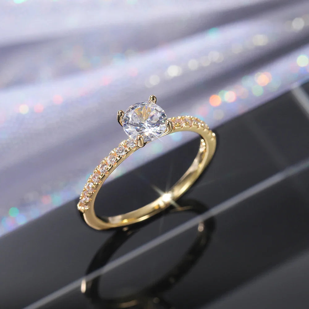 Isla Pavé Diamond Engagement Ring