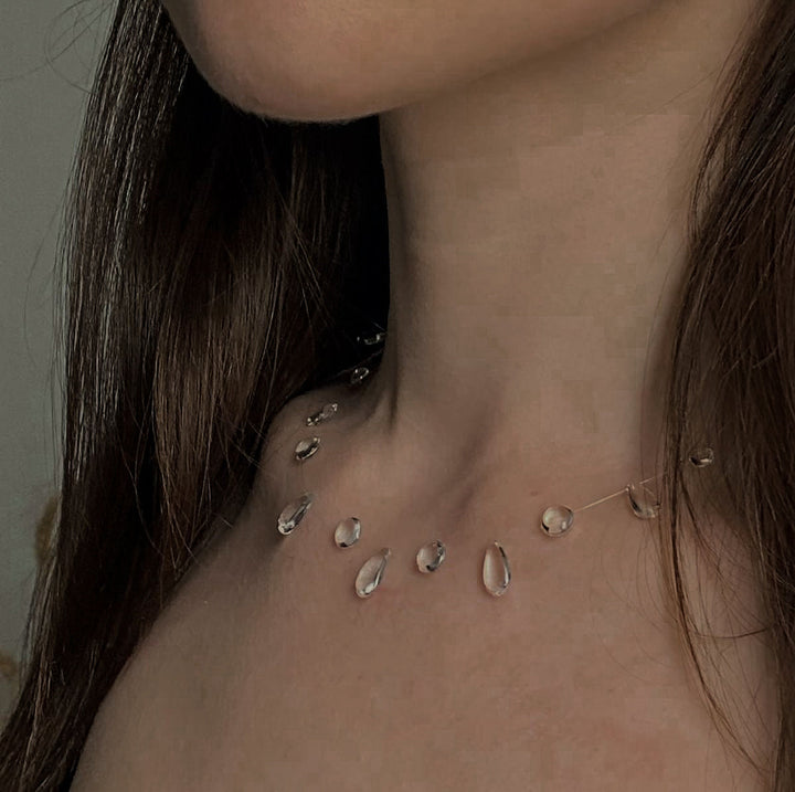 Water Drop Rain Necklace